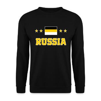 Empire russe - Sweat-shirt Unisexe - noir - Devant - Alina (178cm) & Michal (187cm)