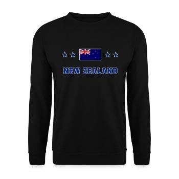 Nouvelle Zélande - Sweat-shirt Unisexe - noir - Devant - Alina (178cm) & Michal (187cm)