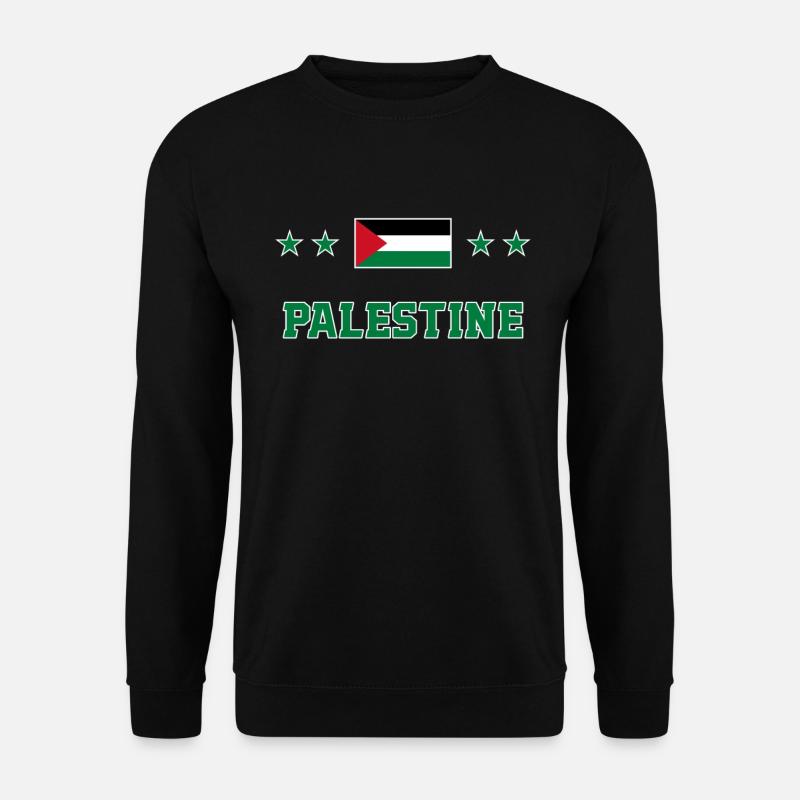 Palästina - Unisex Pullover - Schwarz
