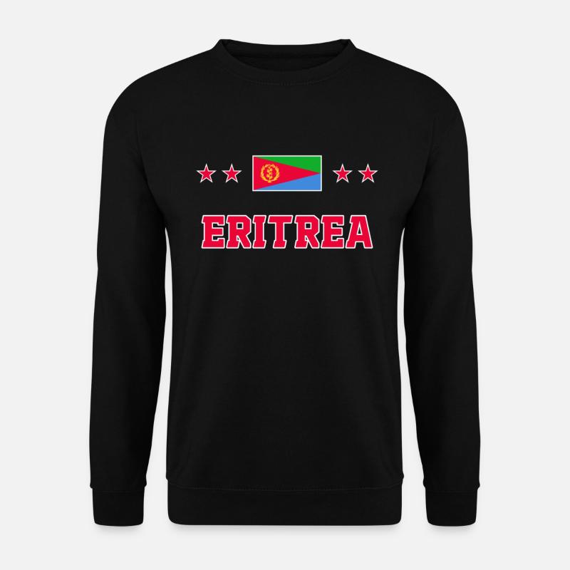 Eritrea - Unisex Pullover - Schwarz