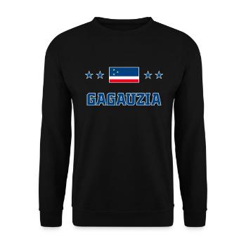 Gagauzia - Unisex Sweatshirt - black - Front - Alina (178cm) & Michal (187cm)