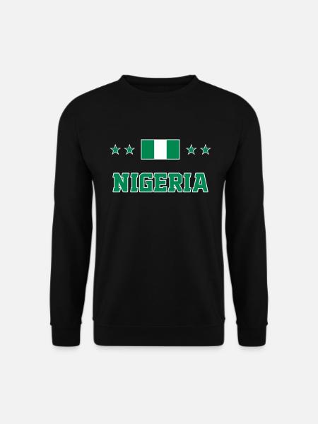Nigeria - Unisex Sweatshirt - black