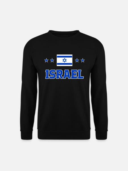 Israel - Unisex Pullover - Schwarz