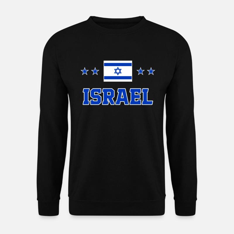 Israel - Unisex Pullover - Schwarz