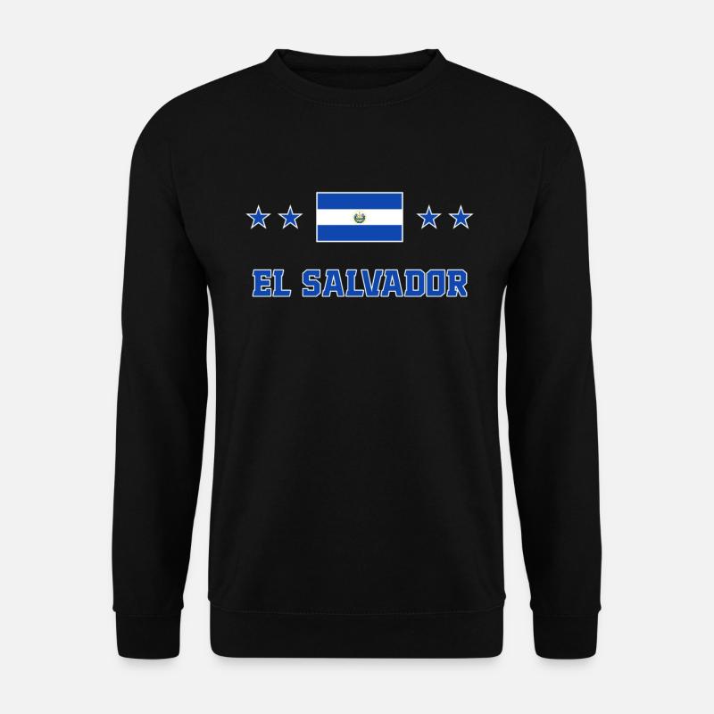 El Salvador - Unisex Pullover - Schwarz