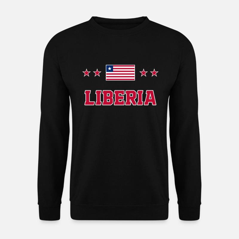 Liberia - Unisex Sweatshirt - black
