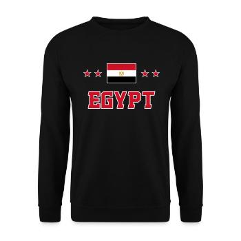 Ägypten - Unisex Pullover - Schwarz - Vorne - Alina (178cm) & Michal (187cm)