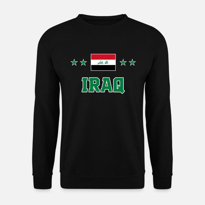 Irak - Unisex Pullover - Schwarz