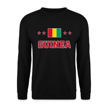 Guinée - Sweat-shirt Unisexe - noir - Devant - Alina (178cm) & Michal (187cm)