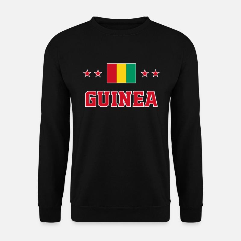 Guinea - Unisex Pullover - Schwarz
