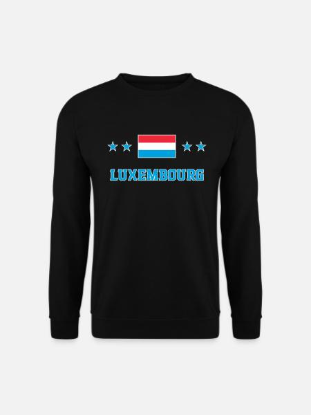Luxembourg - Unisex Sweatshirt - black