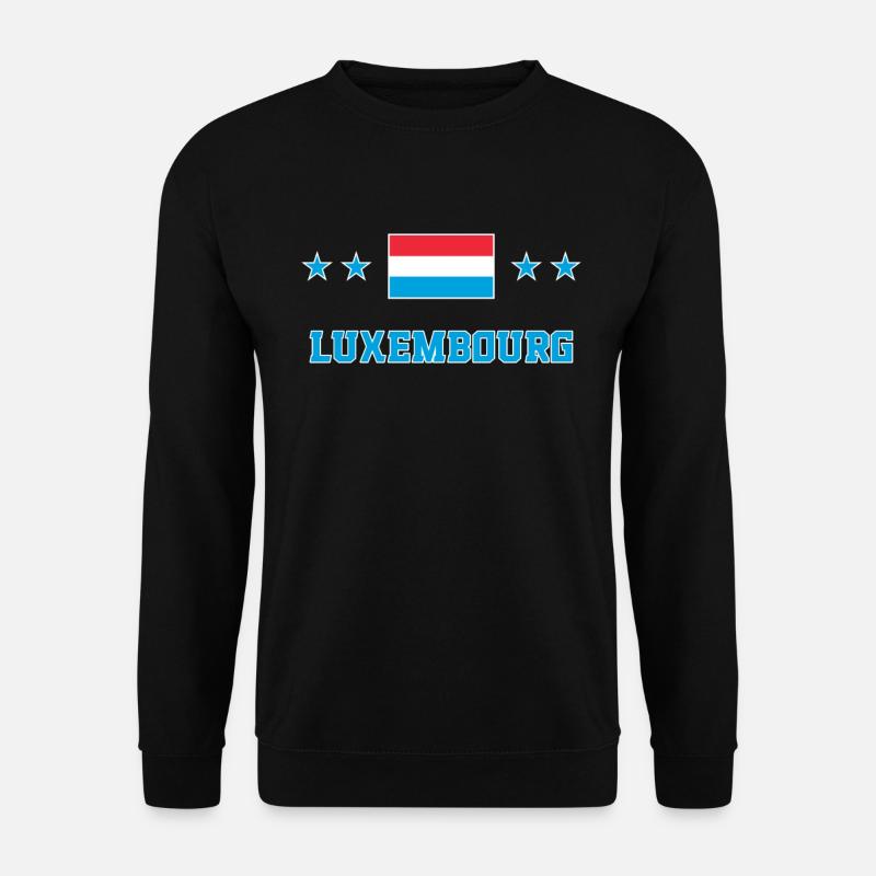 Luxemburg - Unisex Pullover - Schwarz