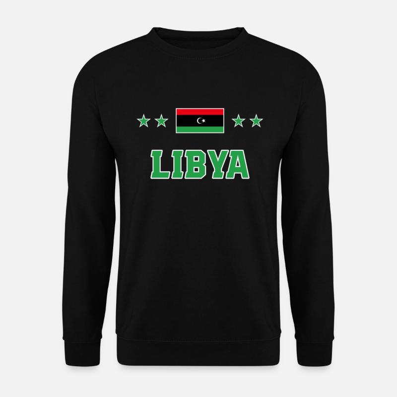Libyen - Unisex Pullover - Schwarz