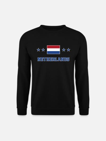 Niederlande - Unisex Pullover - Schwarz