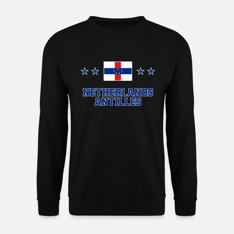 Netherlands Antilles - Unisex Sweatshirt - black