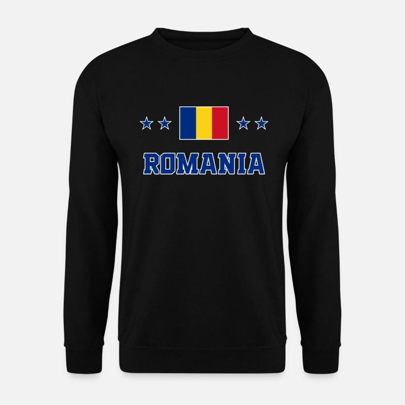 Romania - Unisex Sweatshirt - black