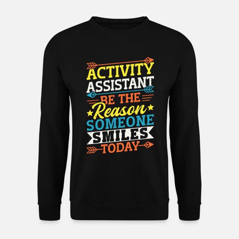 Activity Assistant Appreciation - Unisex Pullover - Schwarz