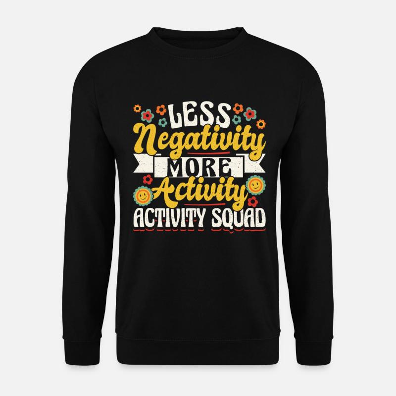 Groovy Activity Director Activity - Unisex Pullover - Schwarz
