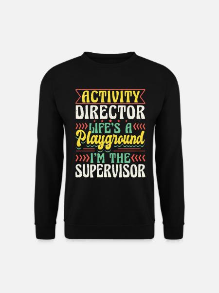 Activity Director Appreciation - Unisex Pullover - Schwarz