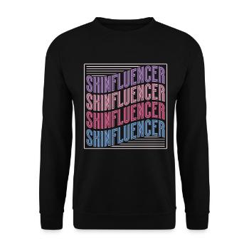 Skincare Esthetician Skin - Unisex Pullover - Schwarz - Vorne - Alina (178cm) & Michal (187cm)