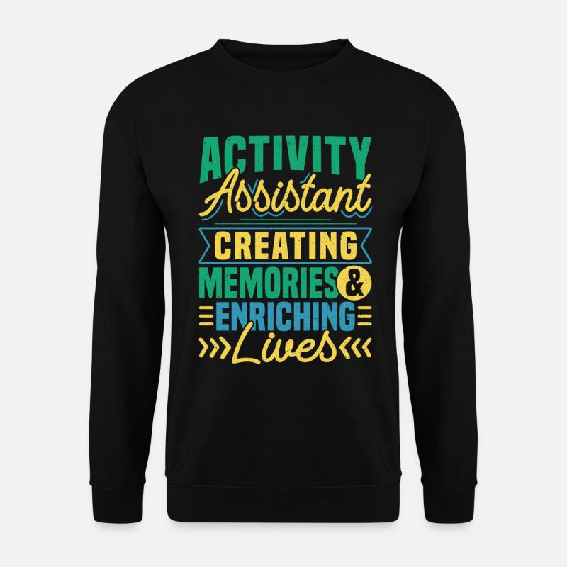 Activity Assistant Appreciation - Unisex Pullover - Schwarz