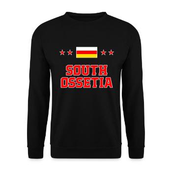 Ossétie du Sud - Sweat-shirt Unisexe - noir - Devant - Alina (178cm) & Michal (187cm)