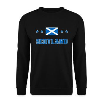 Ecosse - Sweat-shirt Unisexe - noir - Devant - Alina (178cm) & Michal (187cm)