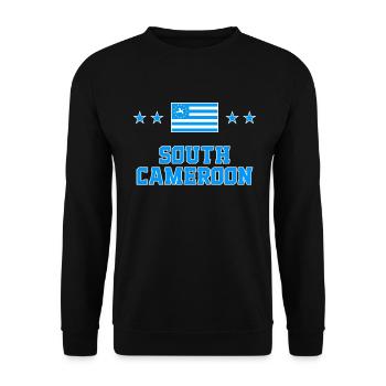 Sud Cameroun - Sweat-shirt Unisexe - noir - Devant - Alina (178cm) & Michal (187cm)