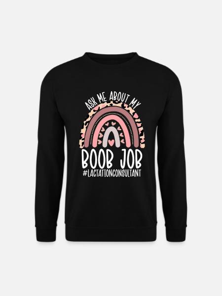 Lactation Consultant Mama Breastfeeding Lactation - Unisex Sweatshirt - black
