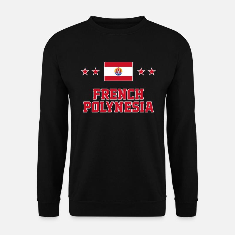 French Polynesia - Unisex Sweatshirt - black