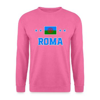 Roma - Sweat-shirt Unisexe - rose - Devant