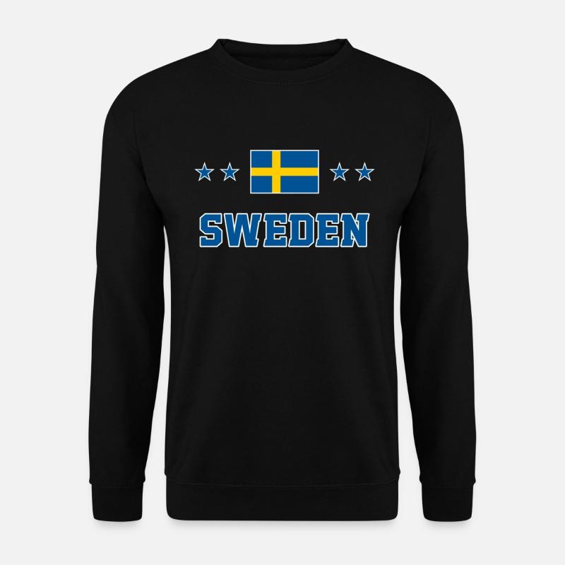 Schweden - Unisex Pullover - Schwarz