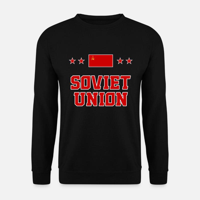 Sowjetunion - Unisex Pullover - Schwarz