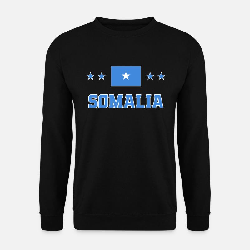 Somalie - Sweat-shirt Unisexe - noir