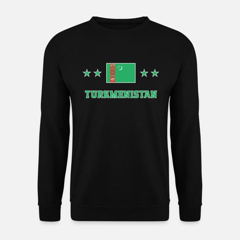 Turkmenistan - Unisex Pullover - Schwarz