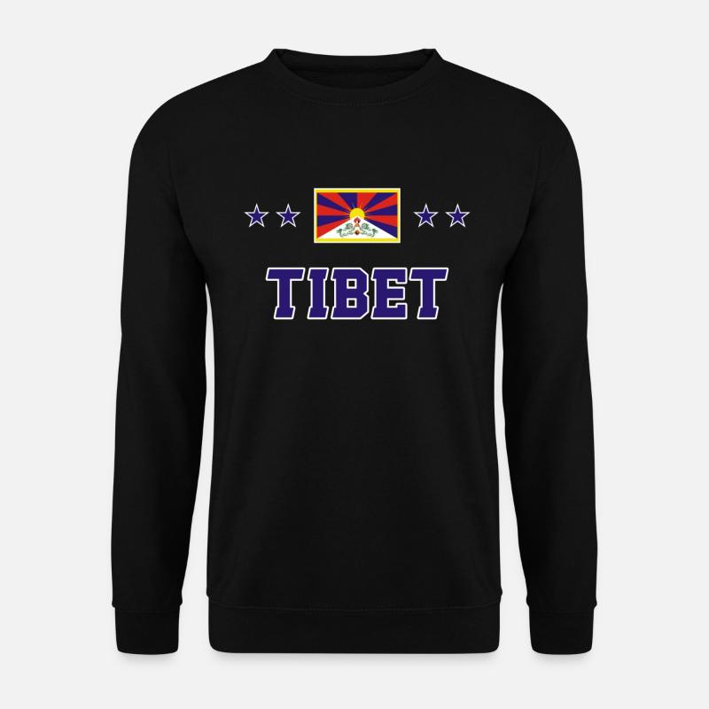Tibet - Unisex Sweatshirt - black