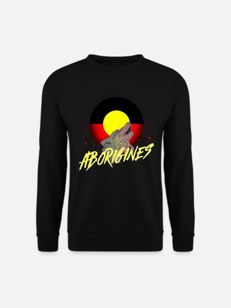 Aborigènes - Sweat-shirt Unisexe - noir