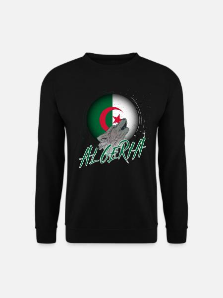 Algeria - Unisex Sweatshirt - black