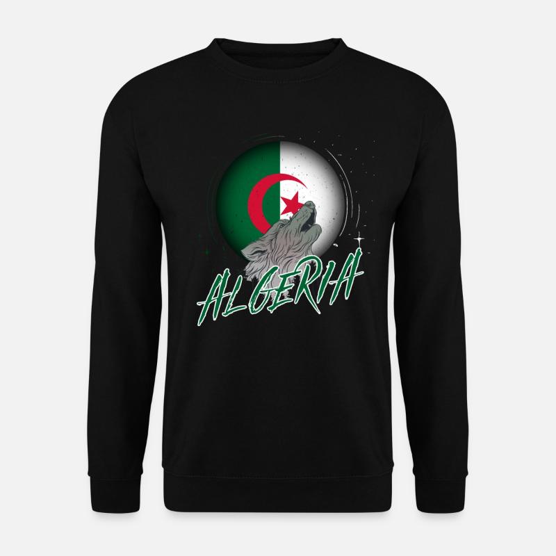 Algeria - Unisex Sweatshirt - black
