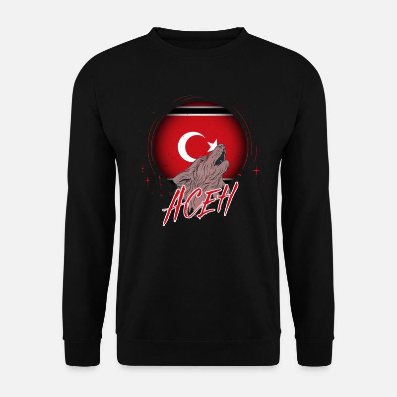 Aceh - Unisex Pullover - Schwarz