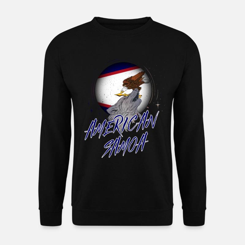 American Samoa - Unisex Sweatshirt - black