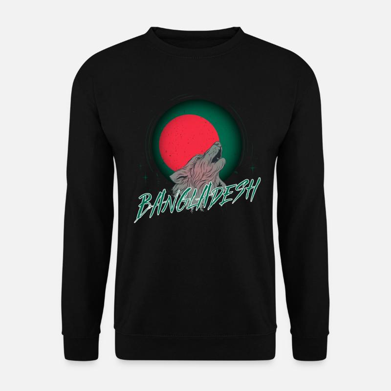 Bangladesch - Unisex Pullover - Schwarz