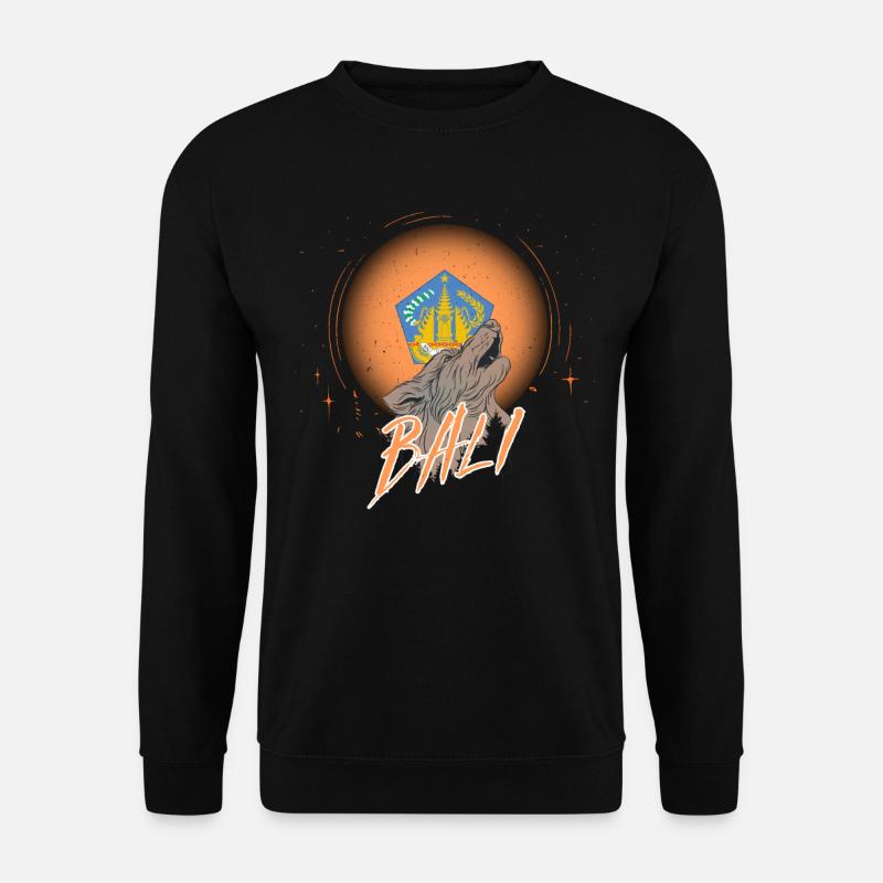 Bali - Unisex Pullover - Schwarz