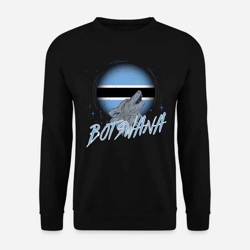 Botswana - Unisex Pullover - Schwarz