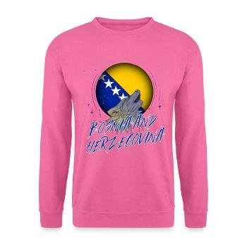 Bosnien und Herzegowina - Unisex Pullover - Pink - Vorne