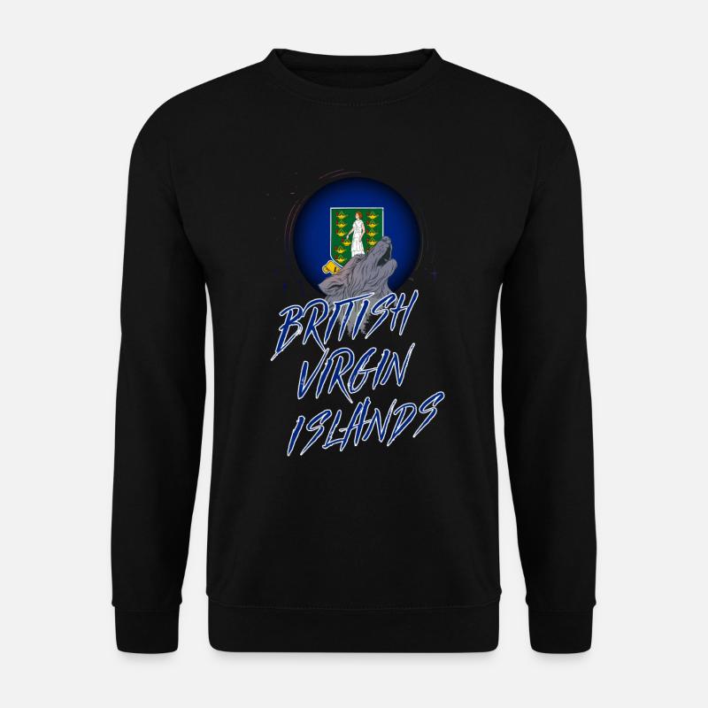 British Virgin Islands - Unisex Sweatshirt - black