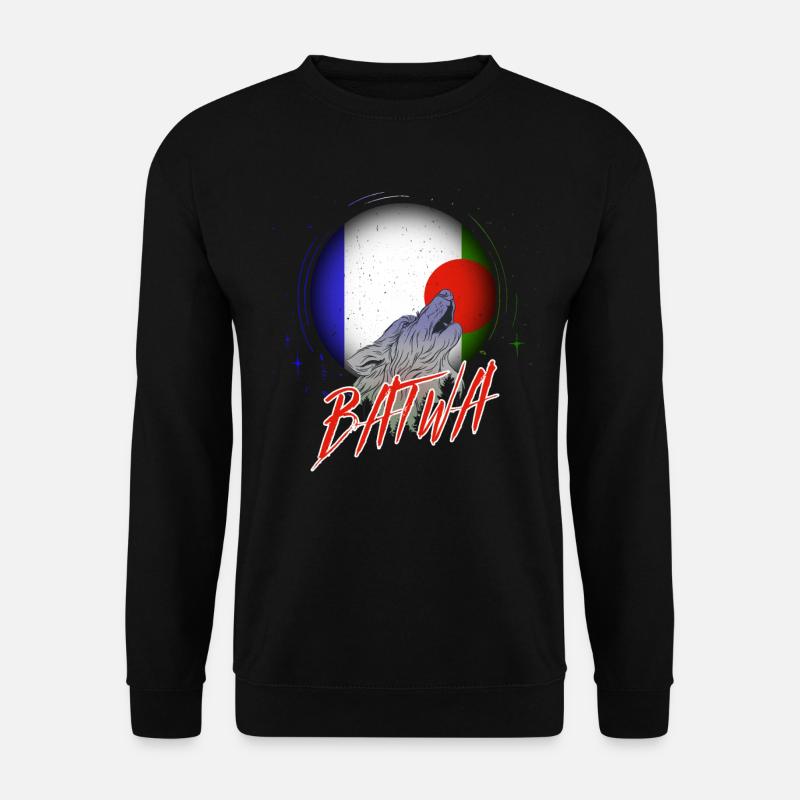 Batwa - Unisex Pullover - Schwarz