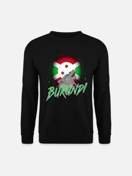 Burundi - Unisex Sweatshirt - black