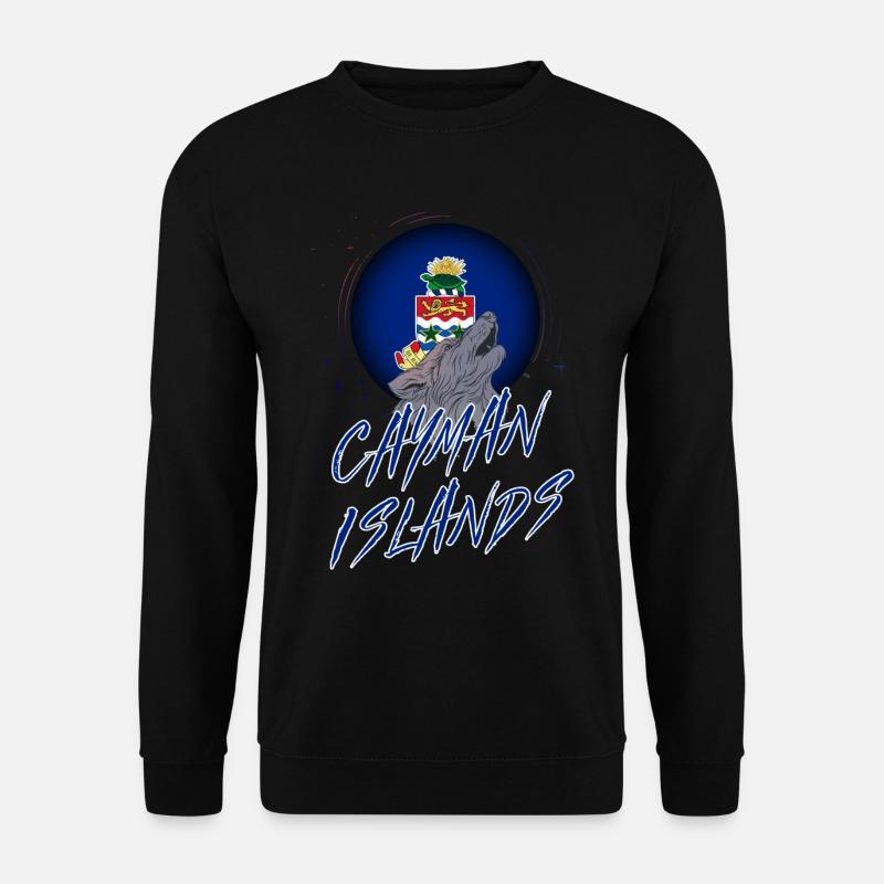 Îles Caïmans - Sweat-shirt Unisexe - noir