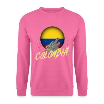 Kolumbien - Unisex Pullover - Pink - Vorne